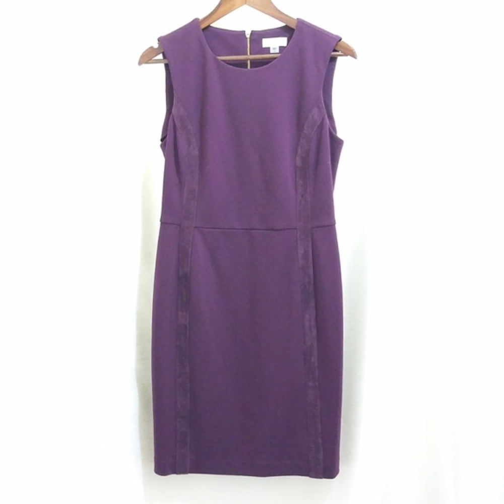 Calvin Klein Plum‎ Sleeveless Bodycon Dress - Sz 10